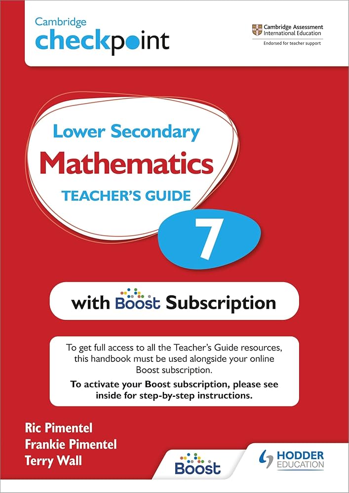 Cambridge Checkpoint Lower Secondary Mathematics Teacher's